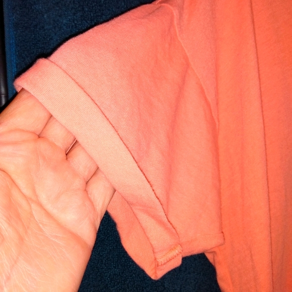 🔴 SALE VS Coral Colored Sleepshirt "Wake Me When I'm Famous" - Picture 3 of 7